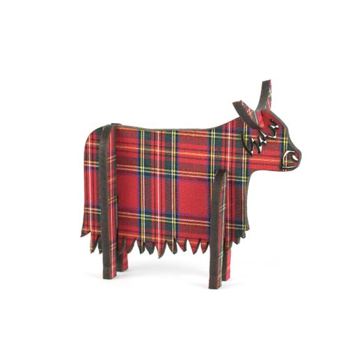 Artcuts Standing Highland Cow Decoration